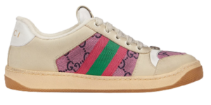 Giày Gucci Wmns Screener GG Beige Suede 570443-9SFR0-5270