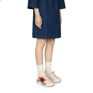 Alternative view of Giày Gucci Wmns Rhyton 'Gucci Hawaii Poppy Print' 631708-DRW00-9522