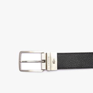 That Lung Lacoste Engraved Buckle Grained 'Black' RC4021M53G-000