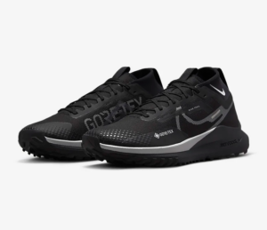Giay Nike React Pegasus Trail 4 GORE-TEX 'Black Silver' DJ7929-001