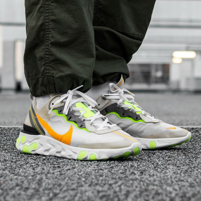 Giày Nike React Element 87 'Light Orewood' AQ1090-101 - Ảnh 2