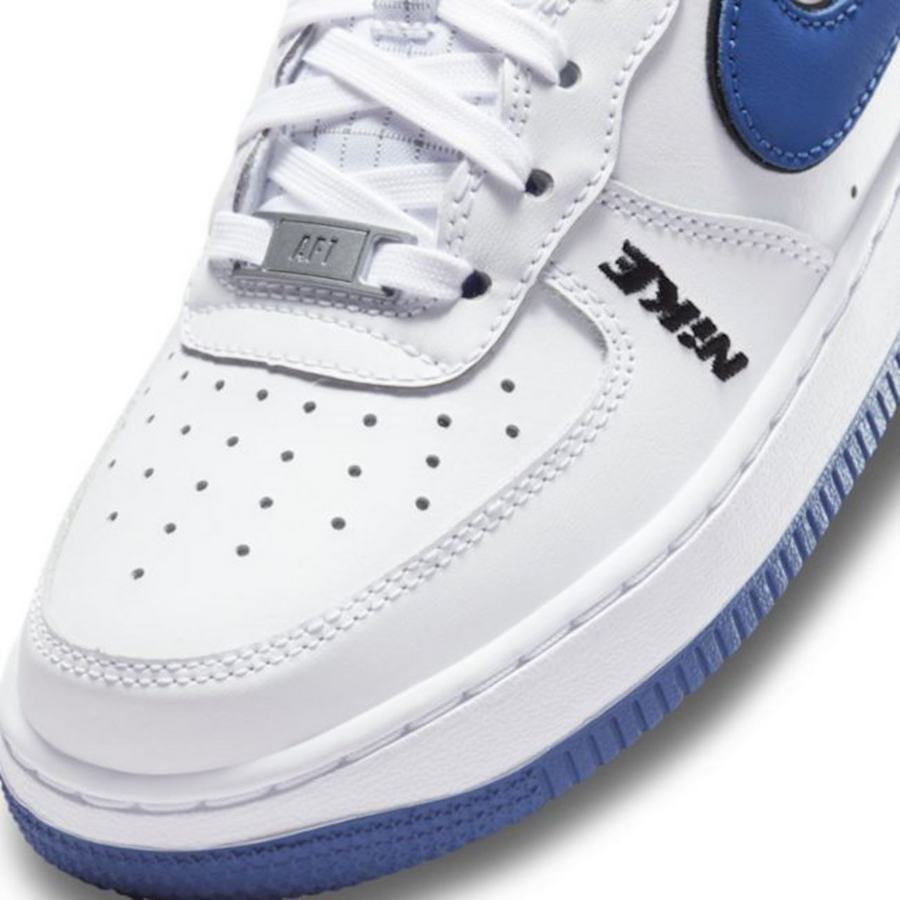 Nike Air Force 1 Low LV8 White Game Royal (GS)