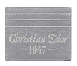 Vi Dior Card Holder 'Gray CD 1947' 2ESCH135NFS-H62Q