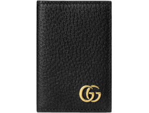 Vi Gucci GG Marmont Card Case 'Black' 547075-DJ20T-1000