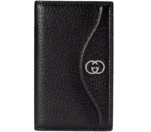 Vi Gucci Card Case Interlocking G 'Black' 735004-DJ20N-1000