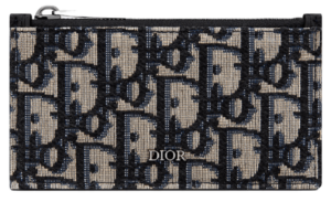 Vi Dior Zipped Card Holder 'Beige Black Dior' 2ESBC250YSE-H05E