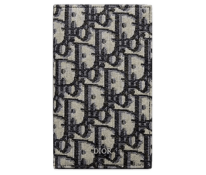 Vi Dior Long BI-Fold Card Holder 'Beige Black Dior' 2ESCH147YSE-H05E