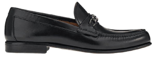 Giày Salvatore Ferragamo Moccasin Gancini 'Black' 020667-750514