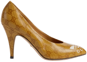 Giày Cao Gót Gucci x Adidas Women's GG pump 'Yellow' ‎702221-UVS00-7122
