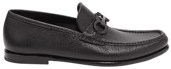 Giày Salvatore Ferragamo Moccasin Gancini 'Black' 02A879-688525