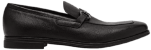 Giày Salvatore Ferragamo Moccasin Gancini 'Black' 02C041-726482