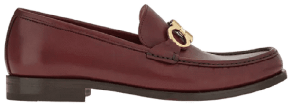 Giày Salvatore Ferragamo Moccasin Gancini 'Nebbiolo' 02B715-753162