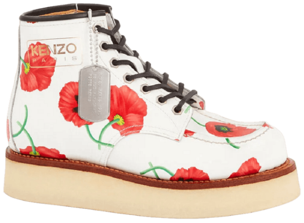 Giày Kenzo Kenzoyama Ankle 'White' FC65BT701L71