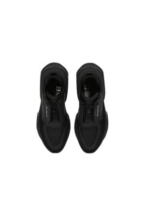 Alternative view of Giày Balmain B-bold Low Top Leather 'Black And Silver' WM0VI277TRPN0PA