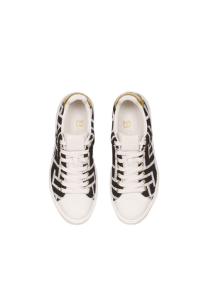 Alternative view of Giày Balmain B-court Bicolor 'White And Black' XN0VI690TJXLGAB