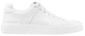 Giày Balmain B-court Leather Smooth 'White' VM1C244LSMM0FA