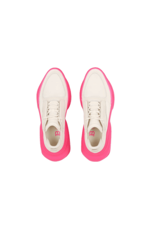 Alternative view of Giày Balmain B-bold Low Top 'White And Neon Pink'  XN1VI541LSEPGIG