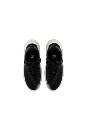 Alternative view of Giày Balmain B-runner Leather 'Black' UN0C549LSMHEAB