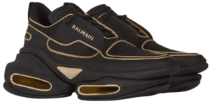 Giày Balmain B-Bold Low Top 'Black And Gold' XN0VI541TNCFEAD