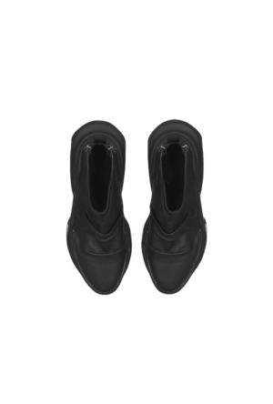 Alternative view of Giày Balmain B-Bold Leather High-Top 'Black' XN1VH689LDDL0PA