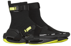 Giày Balmain B-bold High-top With Straps 'Black' XM1VH284TKAM0PA