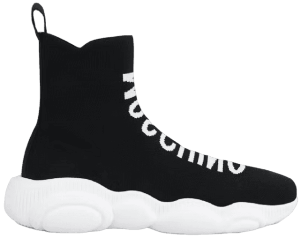 Giày Moschino High Teddy 'Black' MA15093G0BMT0000