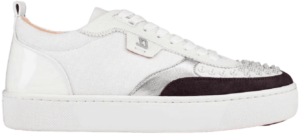 Giày Christian Louboutin Happyrui Spikes 'White' 1220646W224