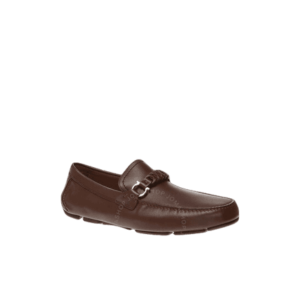 Alternative view of Giày Salvatore Ferragamo Stuart Gancini Moccasin 'Brown' 02C216-724924