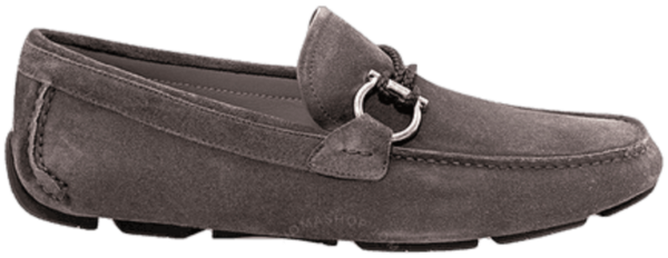 Giày Salvatore Ferragamo Gancini Ornament 'Grey' 02B796-718332-010