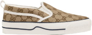 Giày Gucci Wmns Tennis 1977 Slip-On 'Beige Ebony' 624733-2HK40-9762
