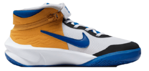 Giày Nike Team Hustle D 10 Flyease GS 'White Blue Yellow' DZ2760-141