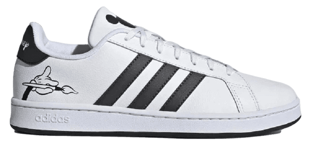 Giay Adidas Grand Court Base x Disney 'White' GW3658