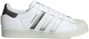 Giày Adidas Superstar 'White Silver' H00233