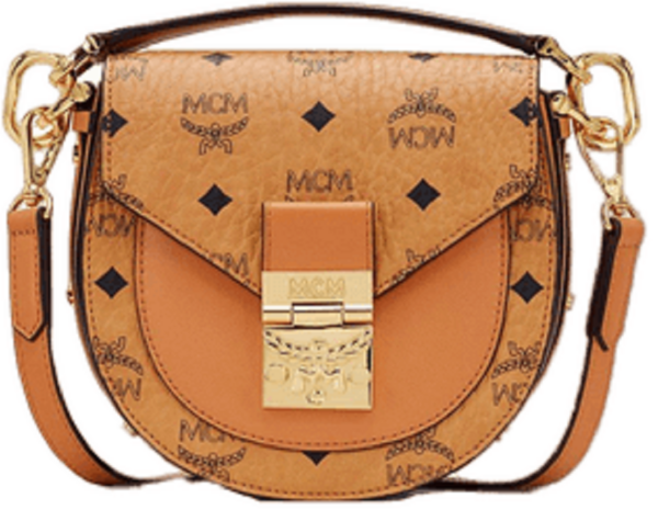 Túi MCM Patricia Mini Shoulder Bag Visetos Cognac MWSASPA08CO001