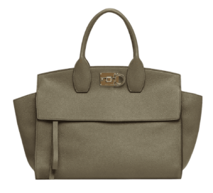 Tui Salvatore Ferragamo Ferragamo Studio Soft Bag 'Olive Green' 211772-754134