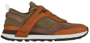 Giay Ferragamo Pull-on 'Sella Caraway seed Moss 13' 020936-756568