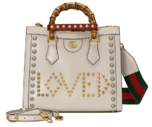 Tui Gucci Lovelight Diana Small Tote Bag 'White' 702721-AAA30-9046
