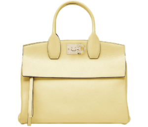 Túi Salvatore Ferragamo The Studio Leather 'Yellow' 21H15-744533