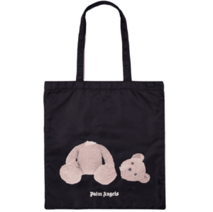 Túi Palm Angels Bear Shopping Bag 'Black' PMNP001S21FAB0011060