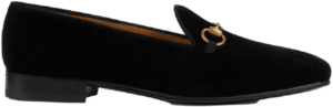 Giày Gucci Men's Loafer With Horsebit 'Black Velvet' 718888-FAAT3-6145
