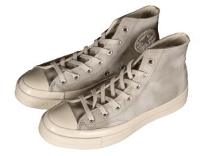 Alternative view of Giày Converse Chuck Taylor All-Star 70s Hi 'Grey White' A03756C