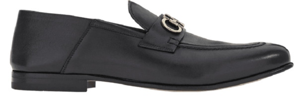 Giày Salvatore Ferragamo Moccasin Gancini 'Black' 020990-758410