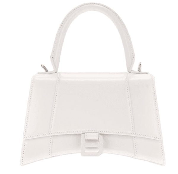 Túi Balenciaga Leather Handbag 'White' 5935461QJ4I9000