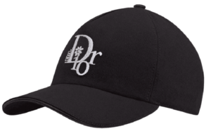 Mũ Dior By Erl Baseball Cap 'Black Canvas' 243C904D4511-C980