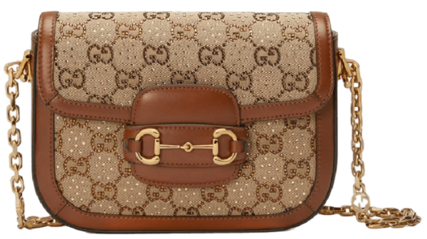 Túi Gucci Horsebit 1955 GG Mini 'Camel' 675801-21HRG-2687