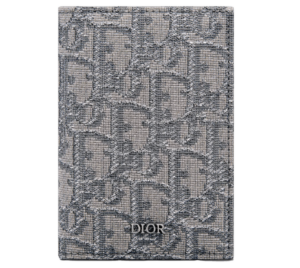 Vi Dior BI-Fold Card Holder 'Ruthenium' 2ESCH138DOS-H30Q