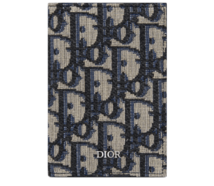 Vi Dior BI-Fold Card Holder 'Beige and Black Dior' 2ESCH138YSE-H05E