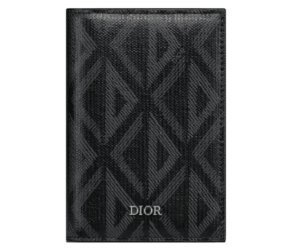 Vi Dior BI-Fold Card Holder 'Black CD Diamond' 2ESCH138DCO-H43E