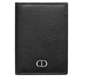 Vi Dior BI-Fold Card Holder 'Black CD Icon' 2ESCH138CDI-H00N