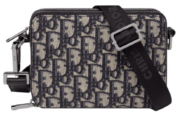 Túi Dior Pouch Shoulder Strap 'Beige Black Dior' 2OBBC119YSE-H05E